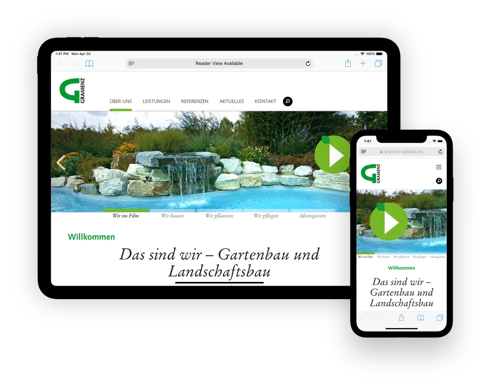 Website Upgrade – Gramenz GmbH