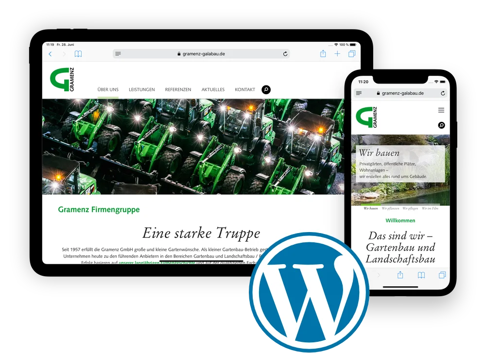 WordPress Web App